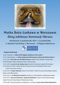 Konferencja z okazji Złotego Jubileuszu Koronacji